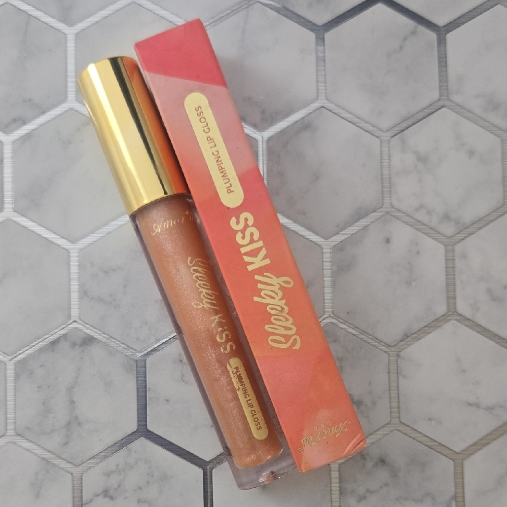 Plumping Lip Gloss - Shimmery Peach Bronze - Vital Glow